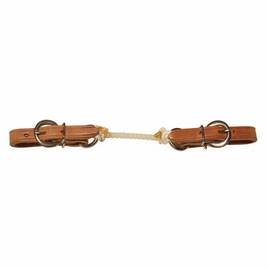 Berlin Custom Leather & Rope Curb Strap