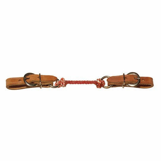 Berlin Custom Leather & Rope Curb Strap