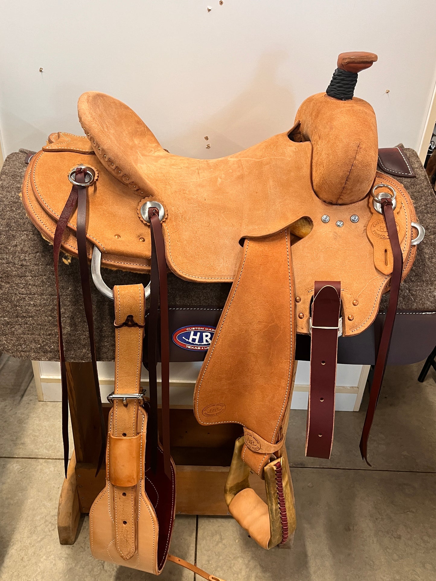 16" HR Saddlery Strip Down Rough Out Association Saddle