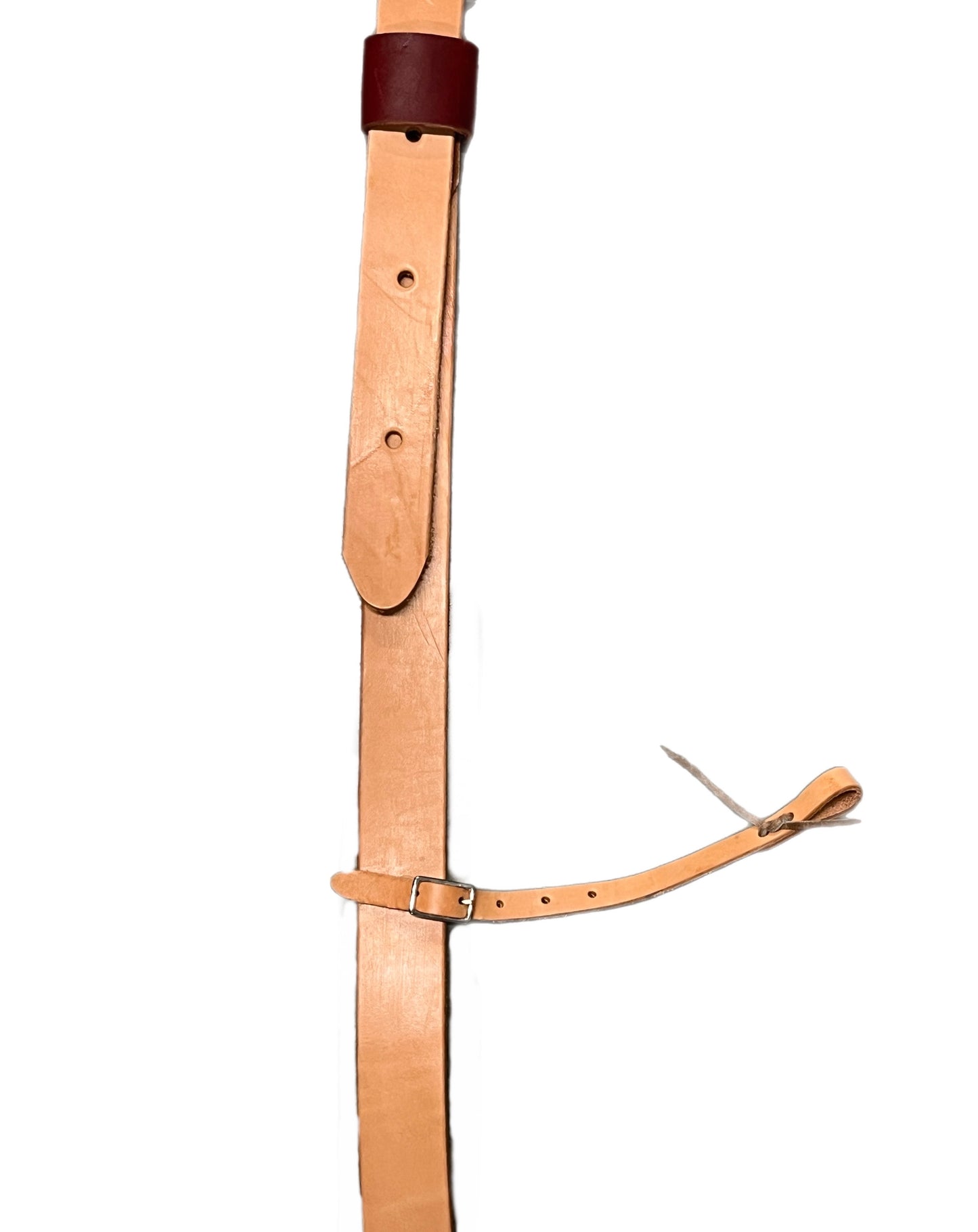 HR Single Ply Natural Leather Back Cinch