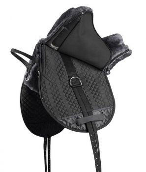 English Fleece Lined Bareback Saddle