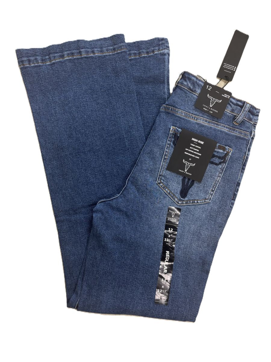 Lucky & Blessed High Rise Trouser Jeans