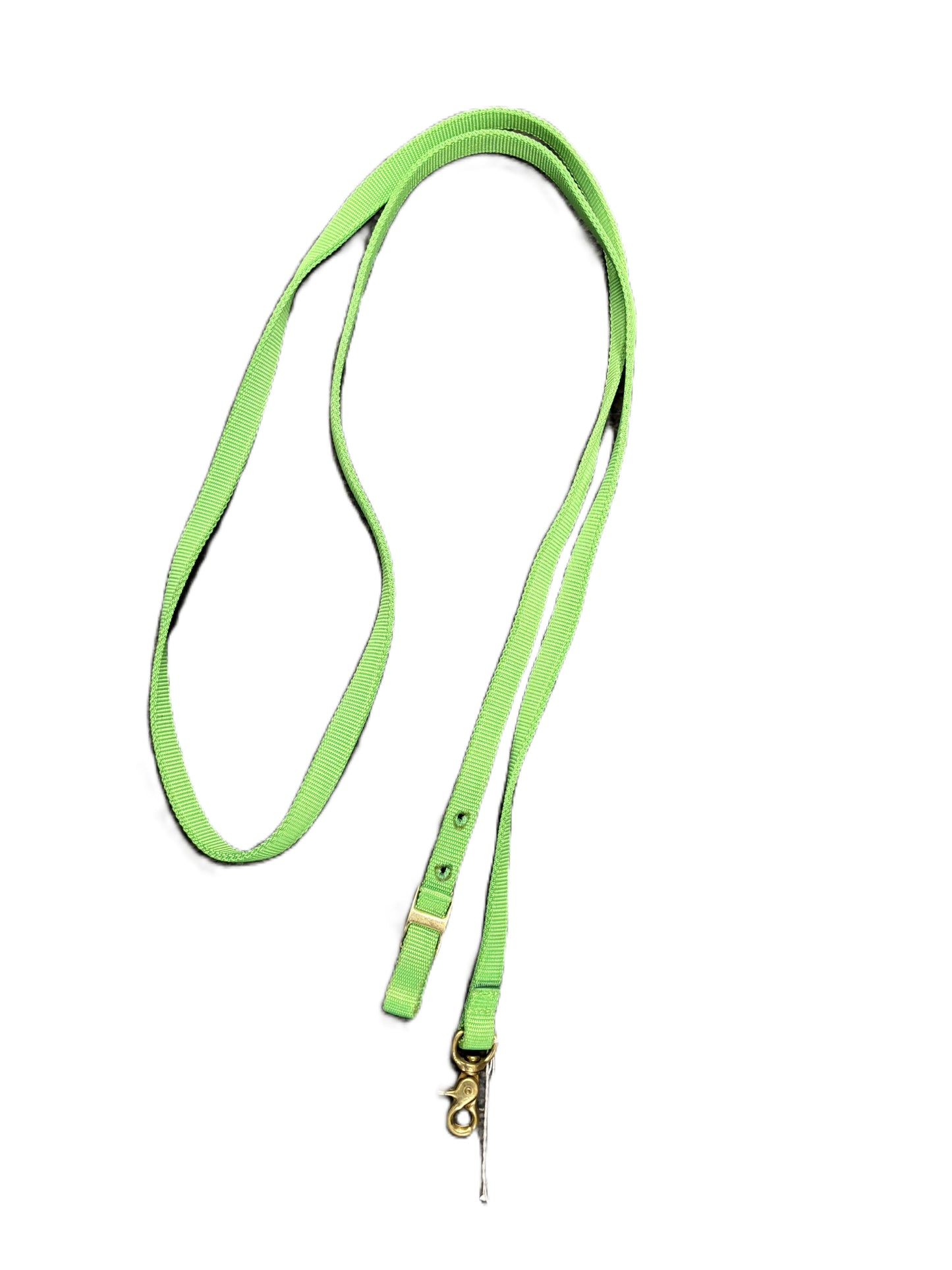 RonMar Custom Nylon Barrel Reins Neon Green