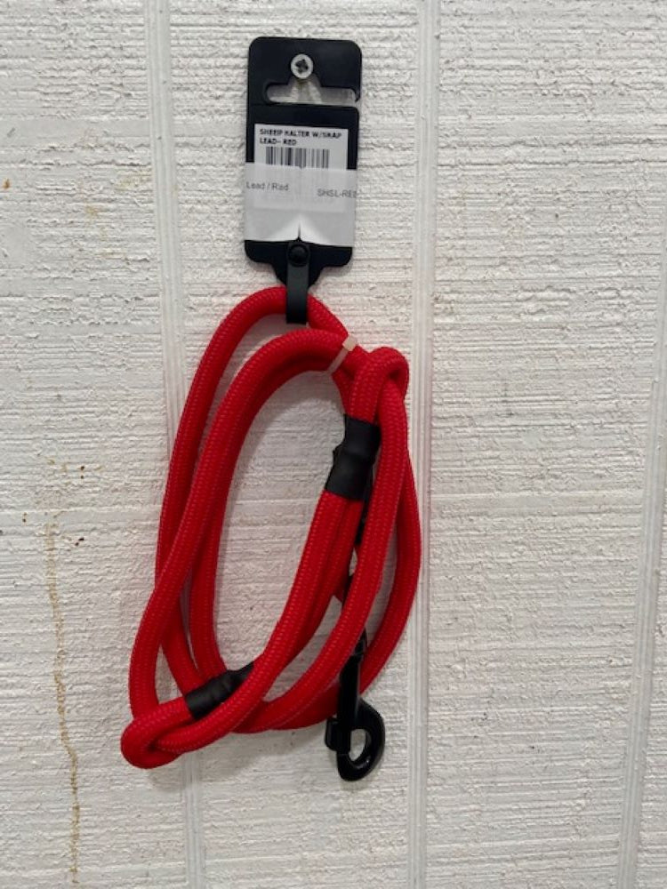 Sheep Rope Halter with Snap Lead