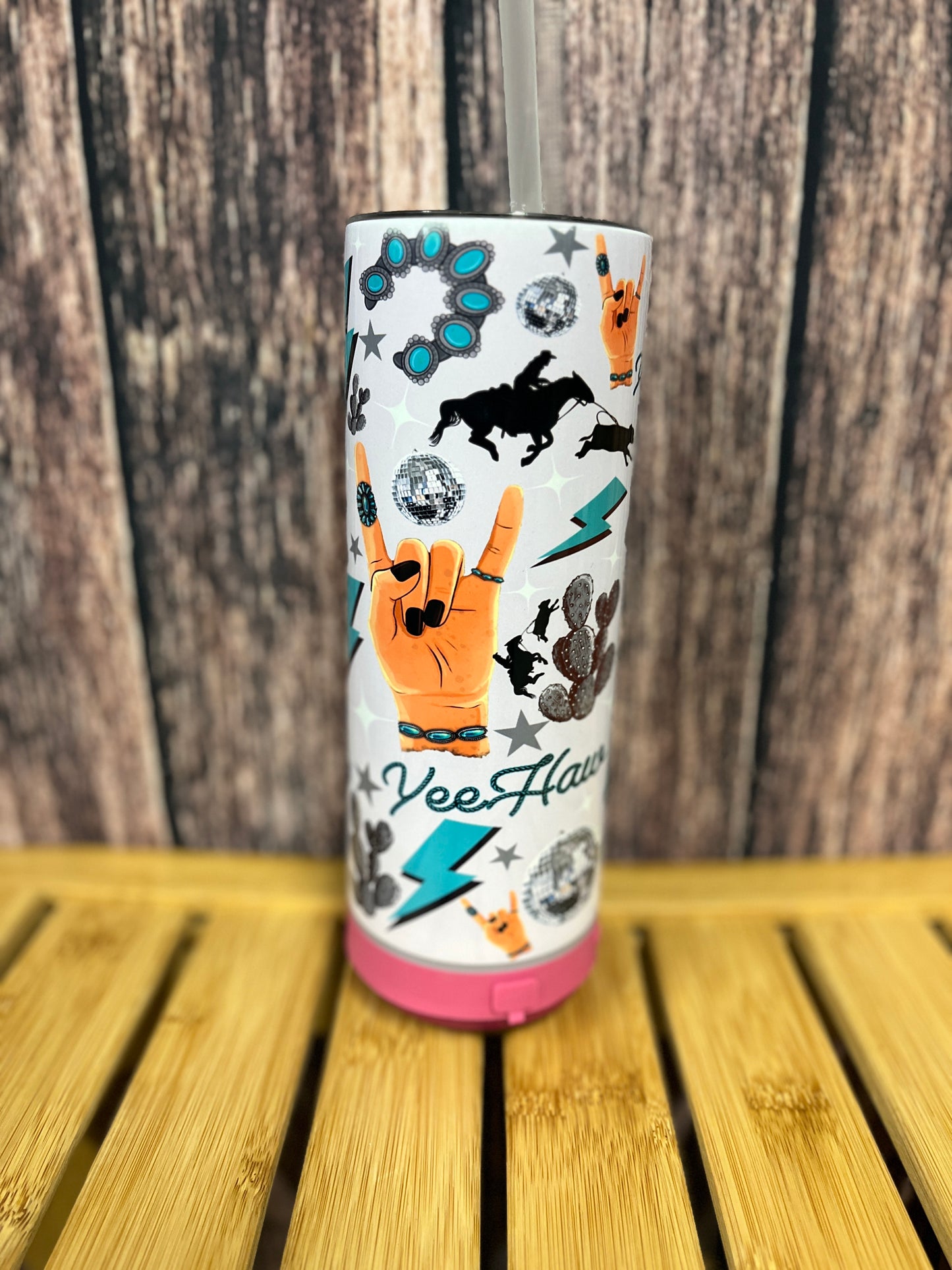 Tumbler 20oz Cup With Bluetooth Speaker