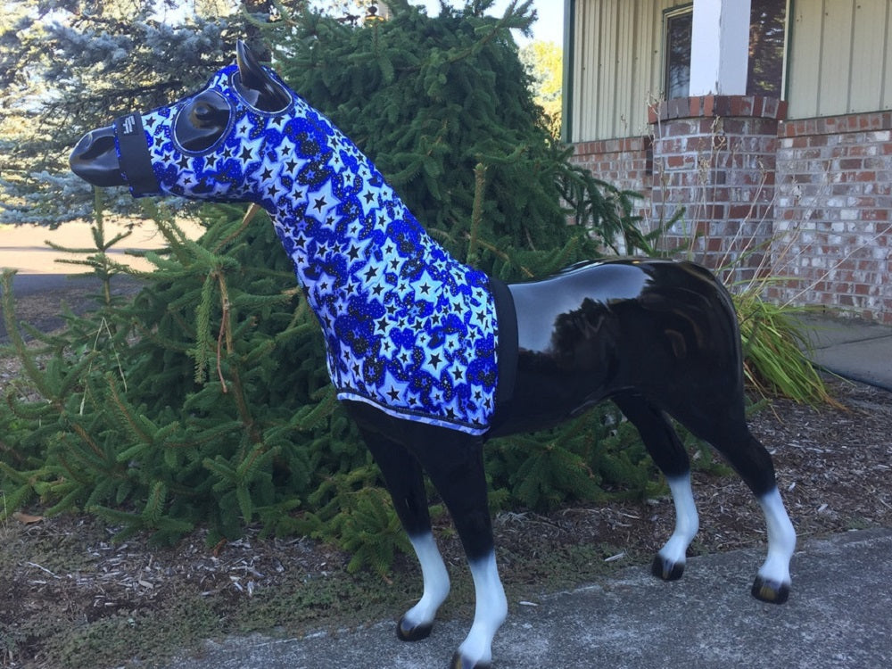 Sleazy Sleepwear Large Mini Horse Print Hood, Print choice