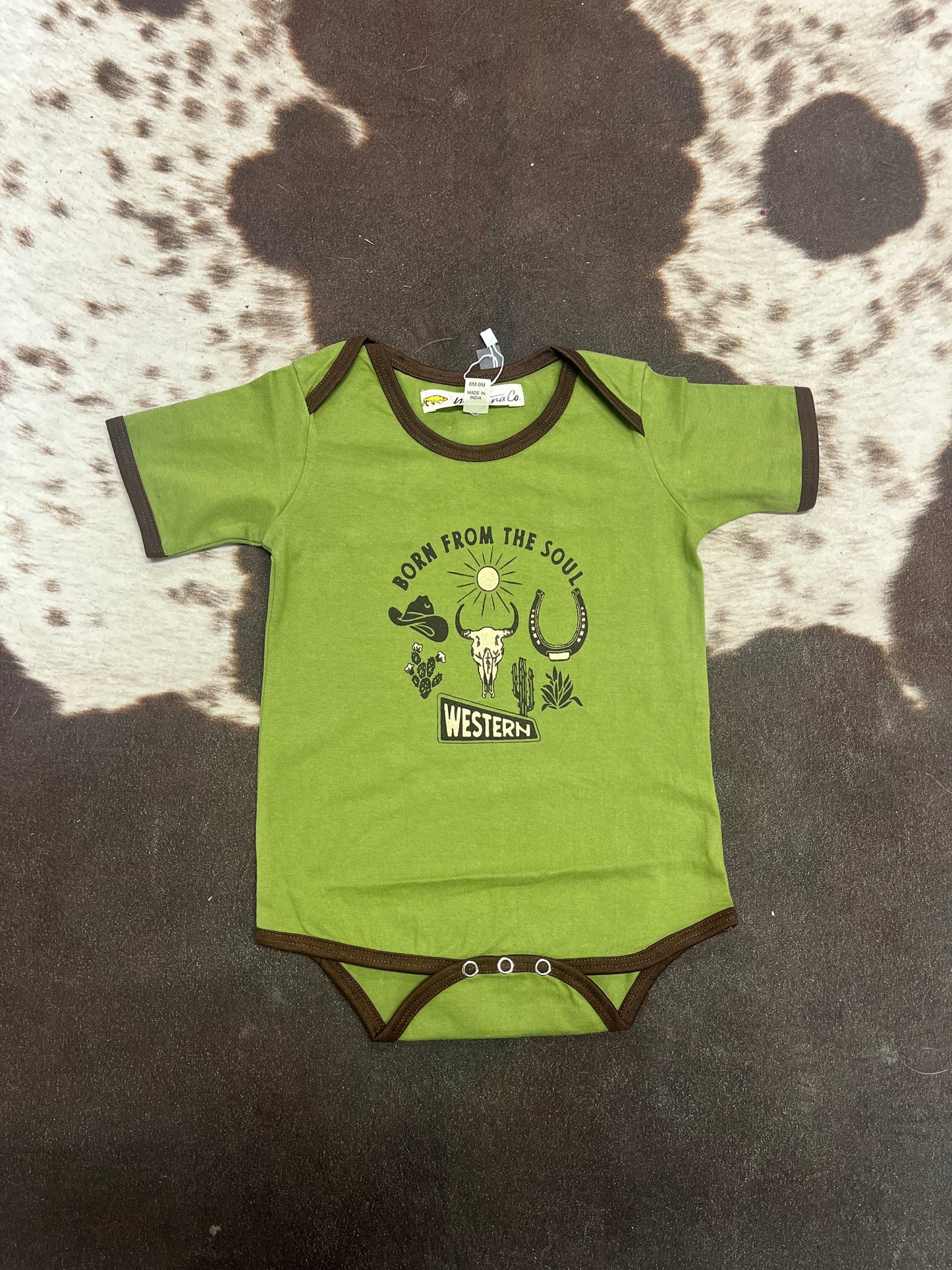 MontanaCo Infant Western Print Onesie