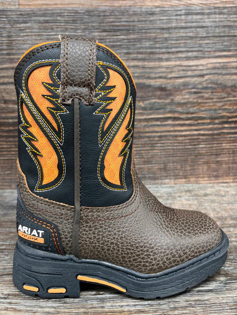 Toddler's Ariat Intrepid Lil' Stompers Work Boot size 4