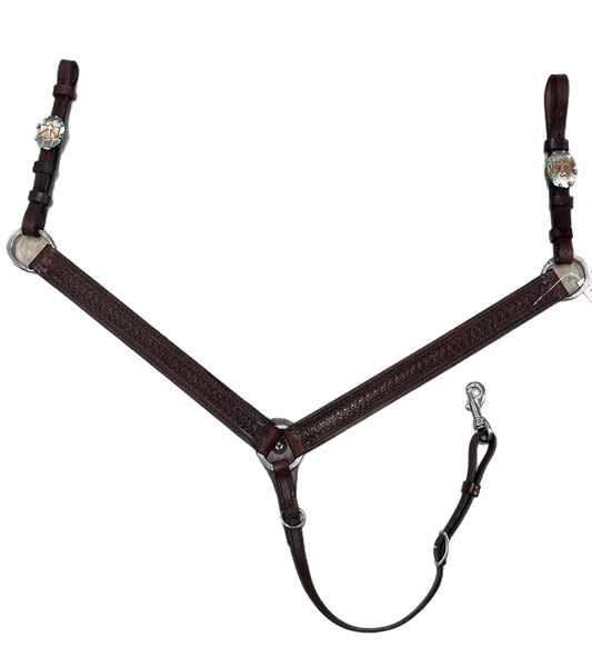 Circle Y Windsor Thunderbird Breast Collar