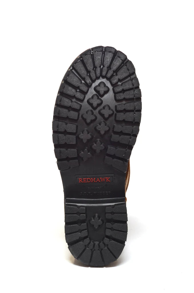 Men's Redhawk Black Steel Toe Logger