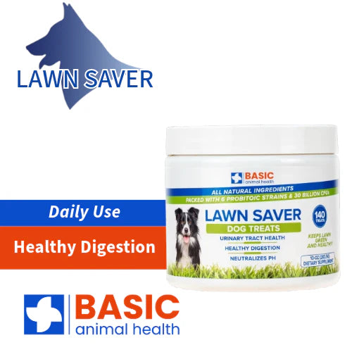 Lawn Saver Dog Treats - Grass Saver Supplement for dogs - 10 oz