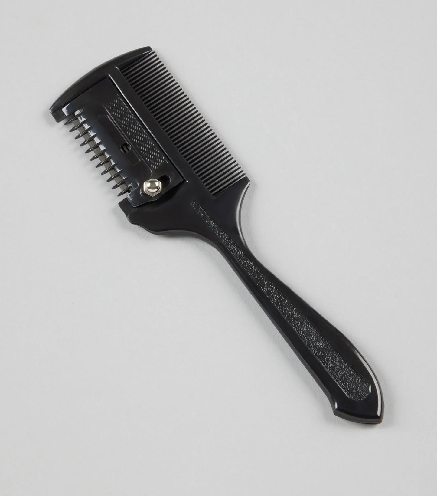 Black Plastic Mane Thinning Comb