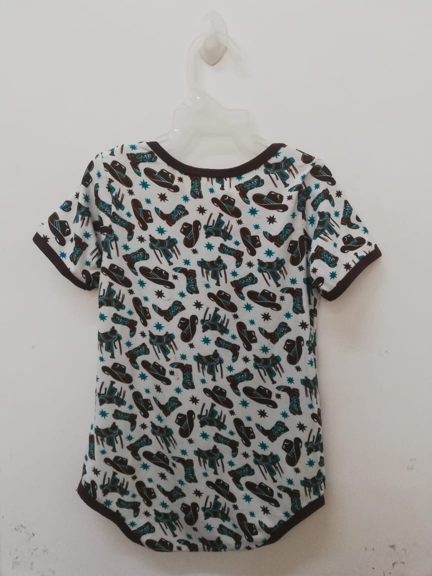MontanaCo Infant Western Print Onesie