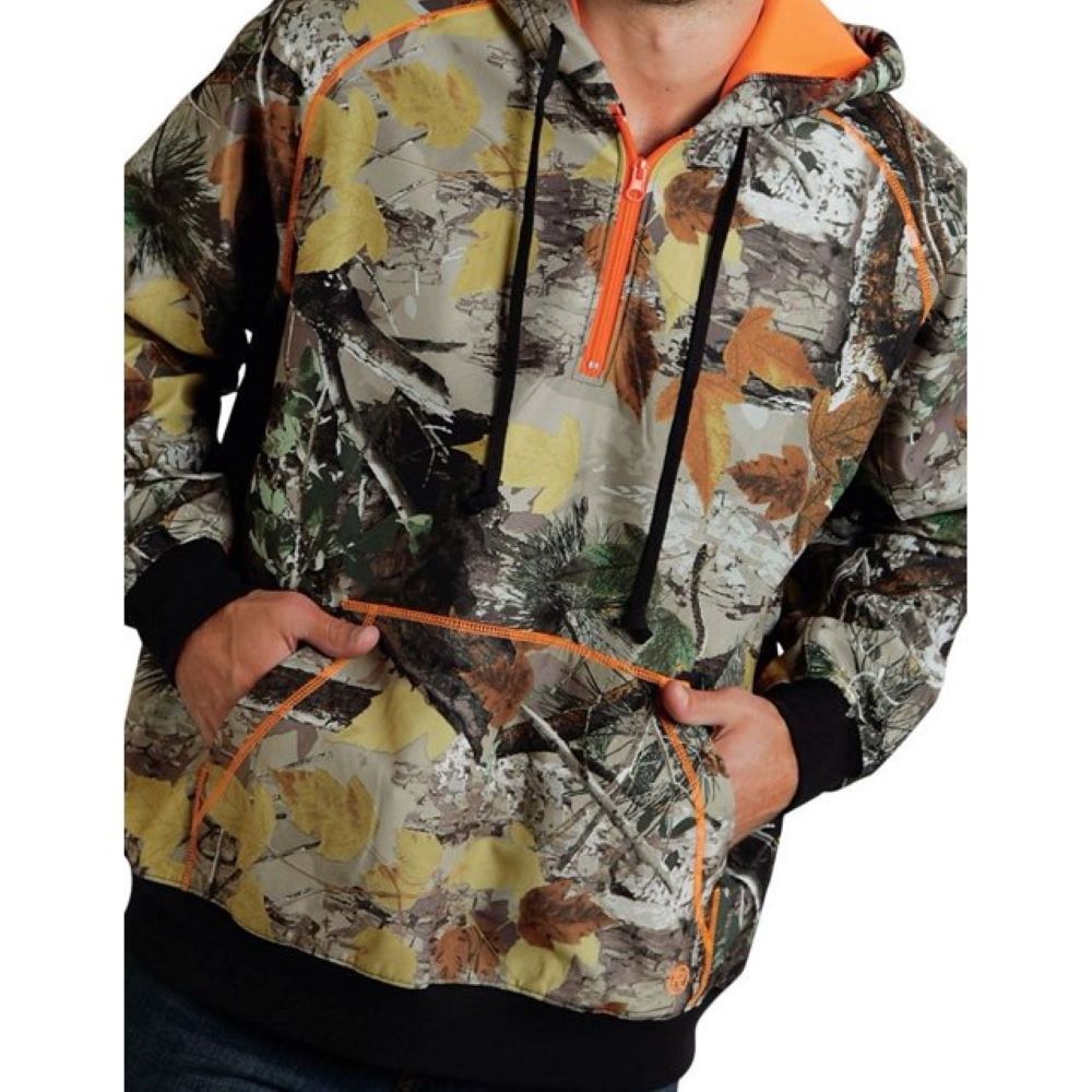 Men's Roper Western Camo Hooded Sweatshirt Hoodie