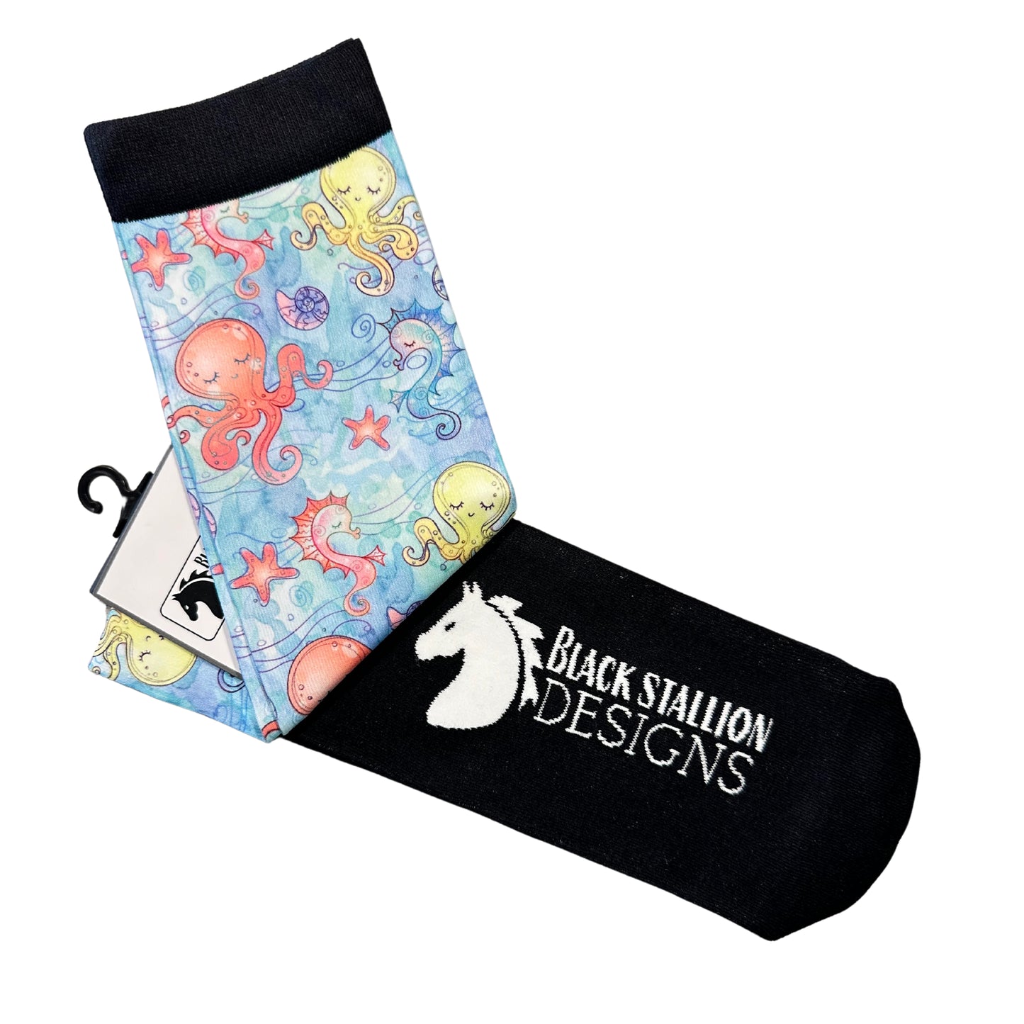 Equestrian Boot Socks - Child Size - Black Stallion Designs