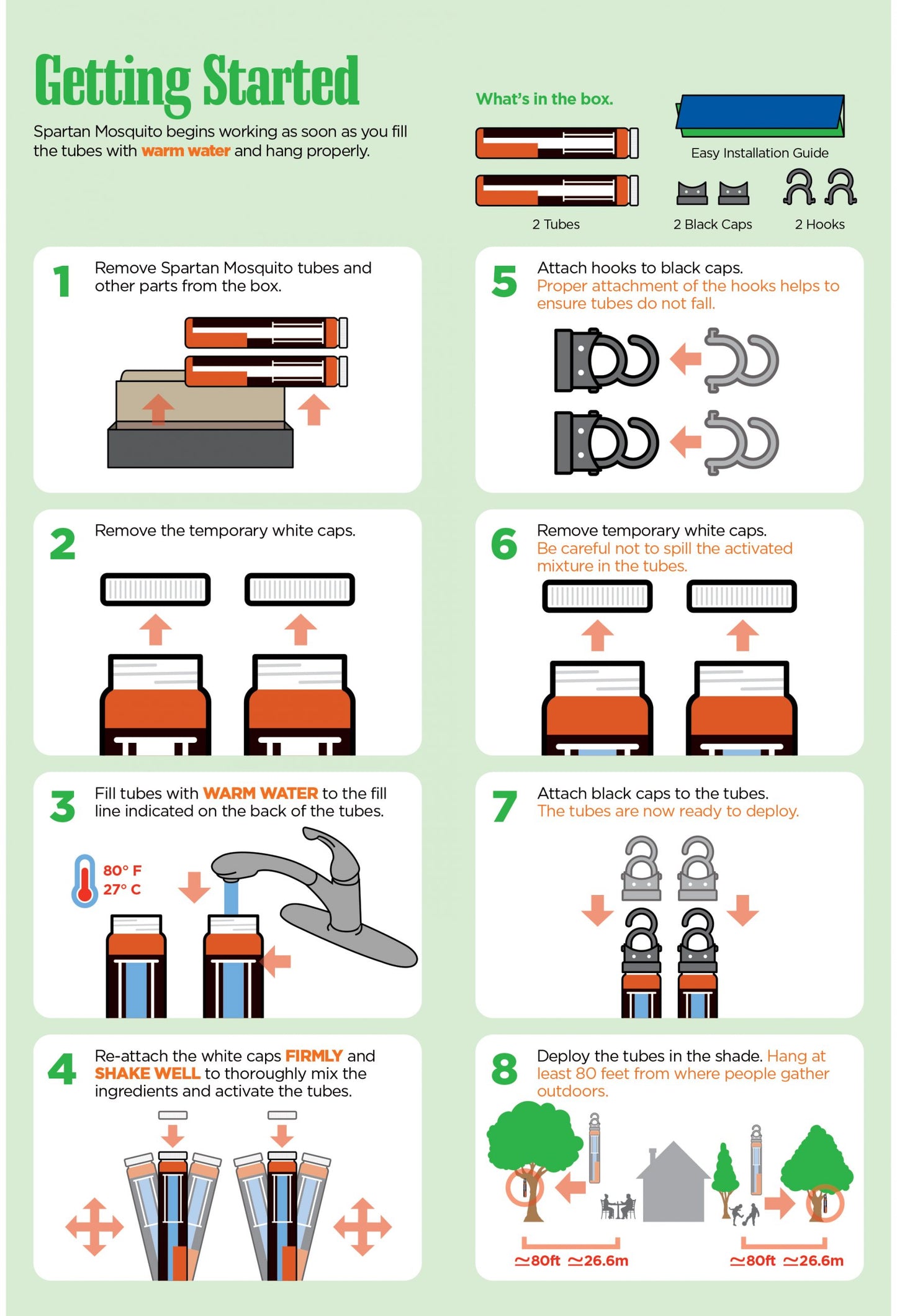 Spartan Mosquito Eradicator 2 pack