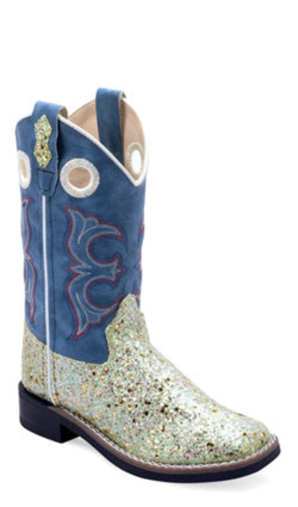 Old West Girl's Glitter Boots