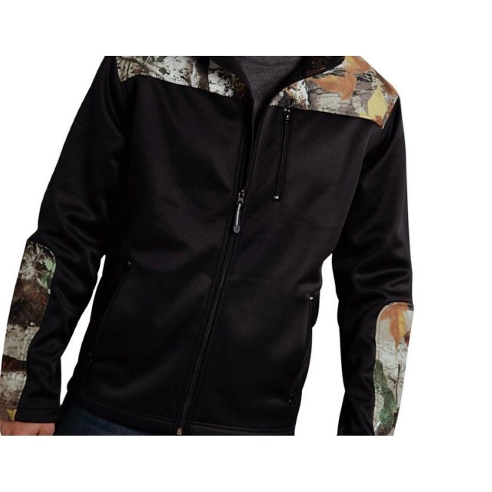 Men's Roper Black & Camo Western Jacket