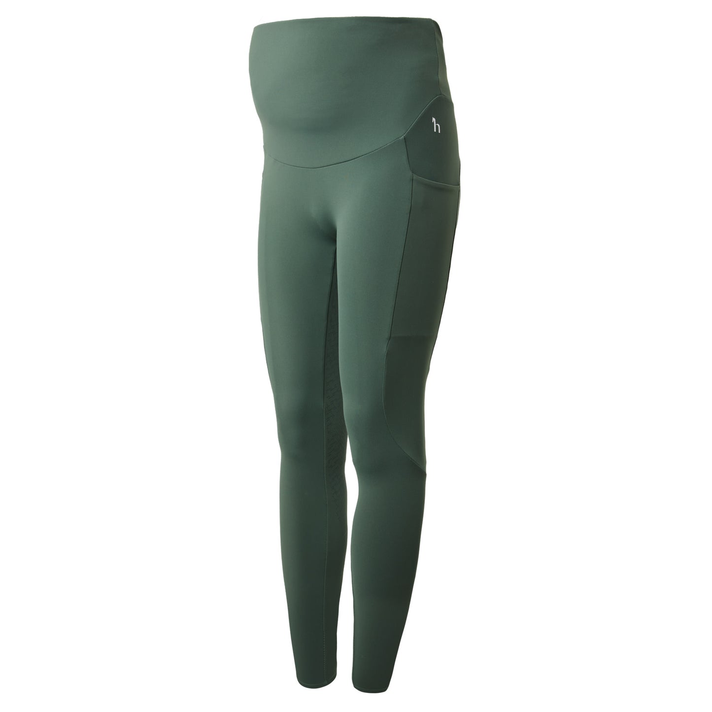 Women's Cilantro green 'Ginny' Maternity Full Seat Tights