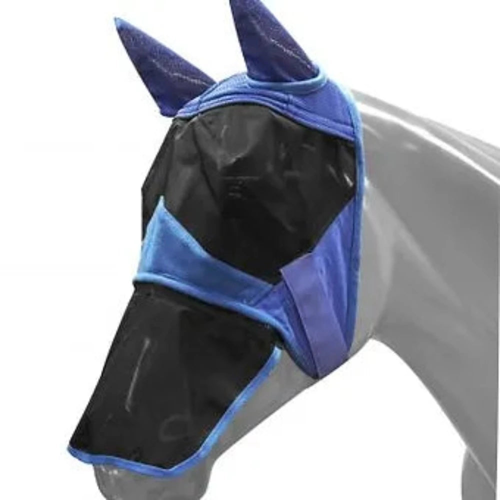 Showman Teddy Fleece Fly Mask
