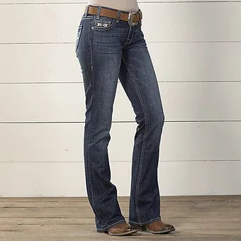 Rock & Roll Cowgirl San Antonio Mid-Rise Jeans