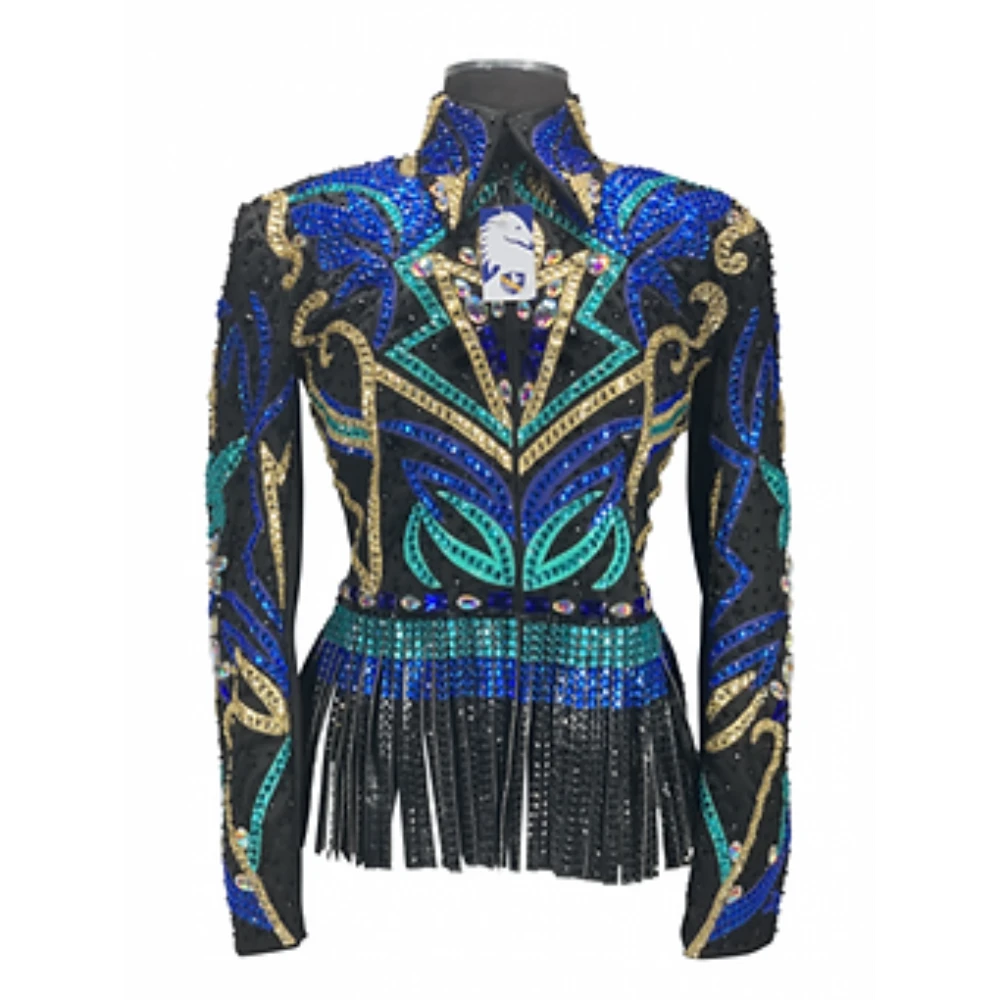 Show Jacket w/Fringes at the Bottom - 209956 *LARGE*