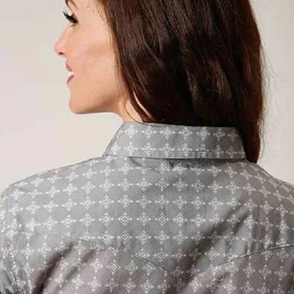 Roper Women's Tribal Diamond Print Western Shirt