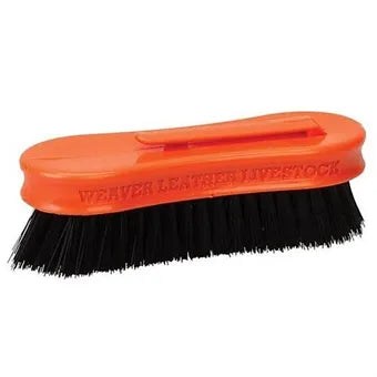 Weaver Livestock Pig Face Brush w/ 1" Bristles - 5 Colors