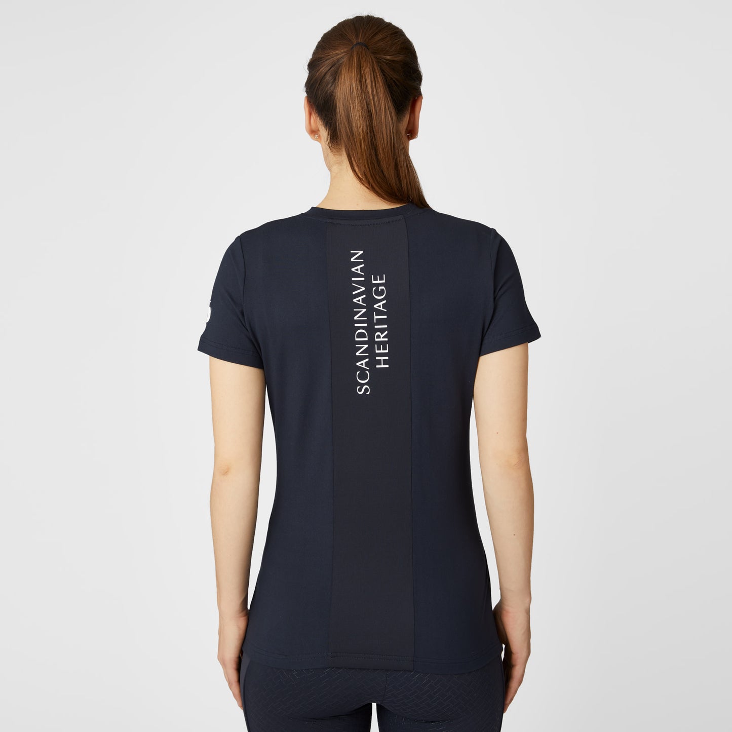 Lily Womens Maternity Technical T-Shirt - Dark Navy
