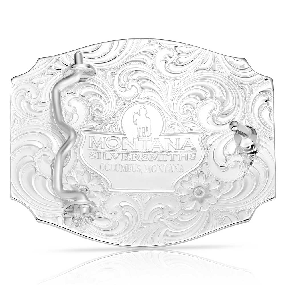 Montana Silversmiths Horseman Buckle w/Cross