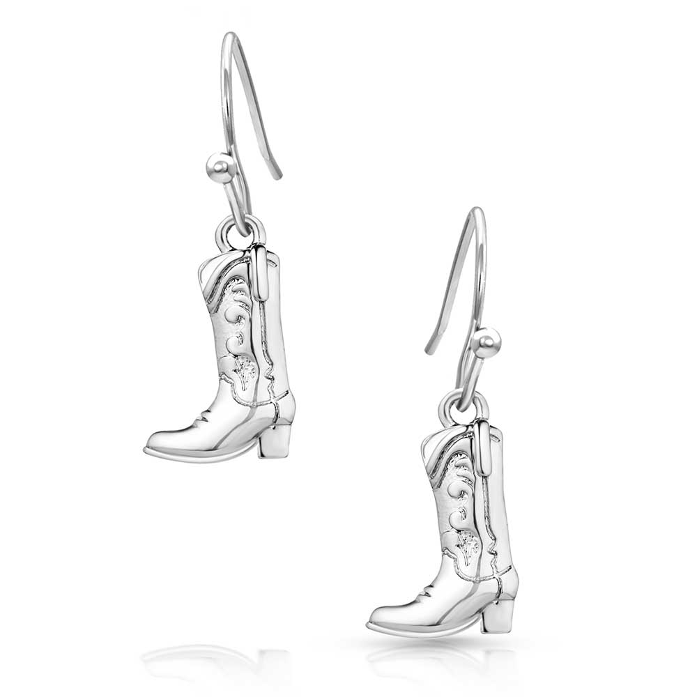 Montana Silversmiths 'Sculpted Cowboy Boot' Earrings