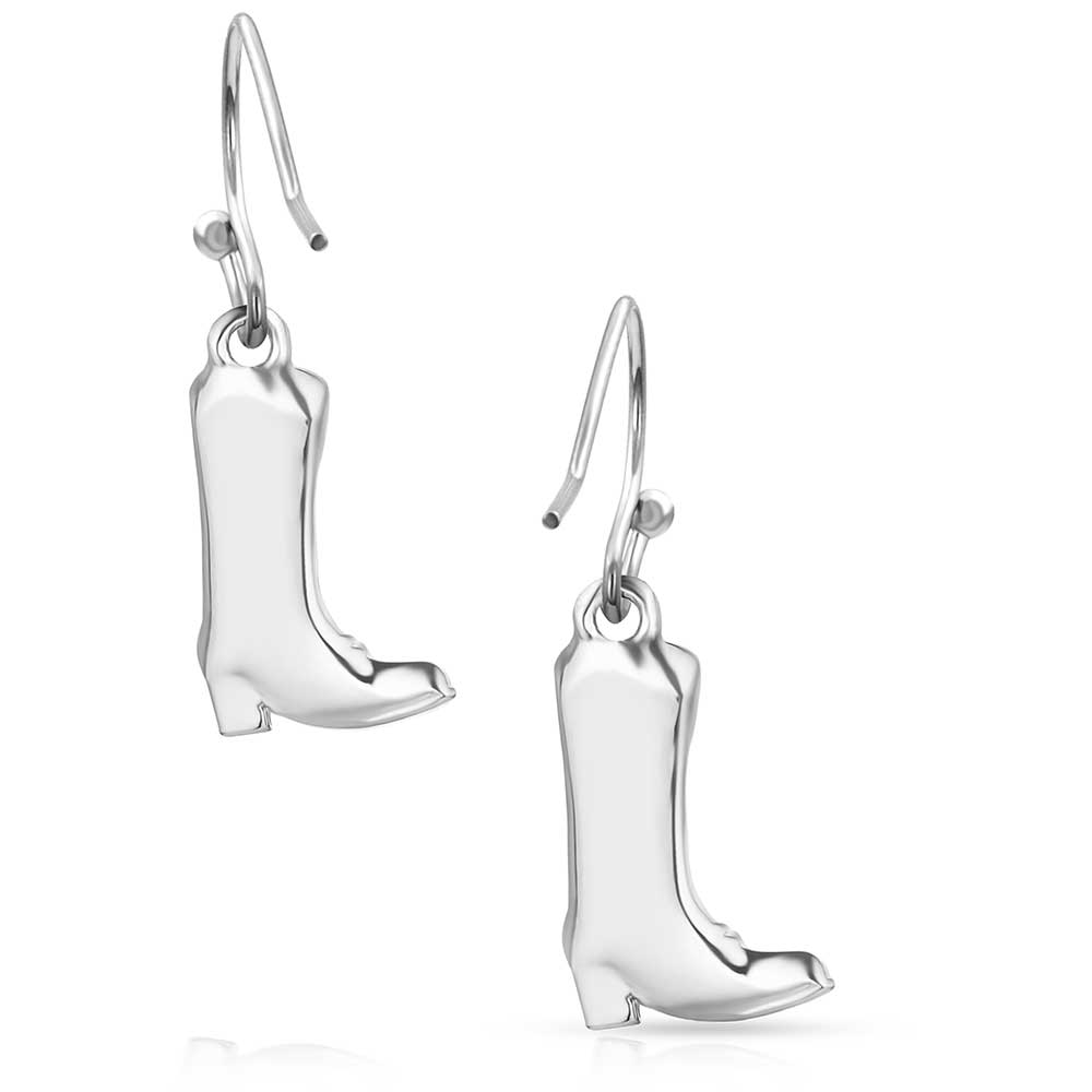 Montana Silversmiths 'Sculpted Cowboy Boot' Earrings