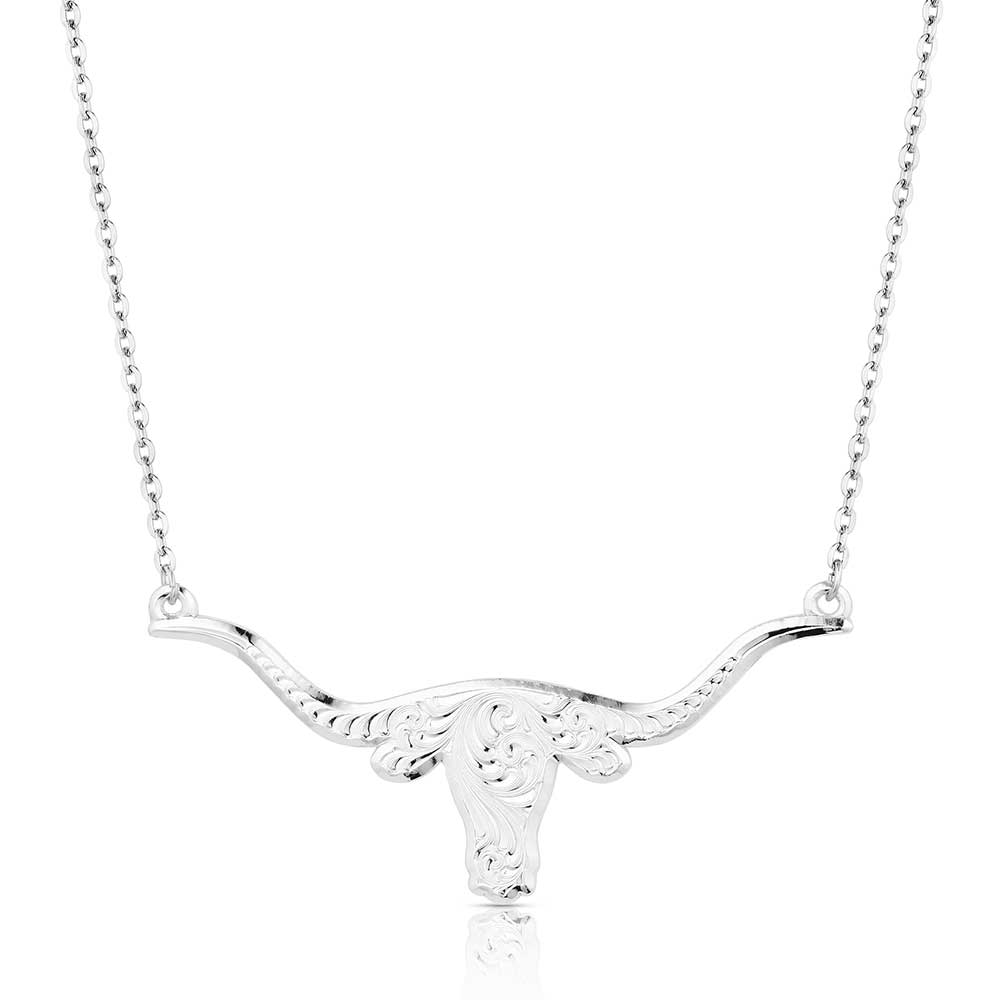 Montana West Out West Longhorn Necklace