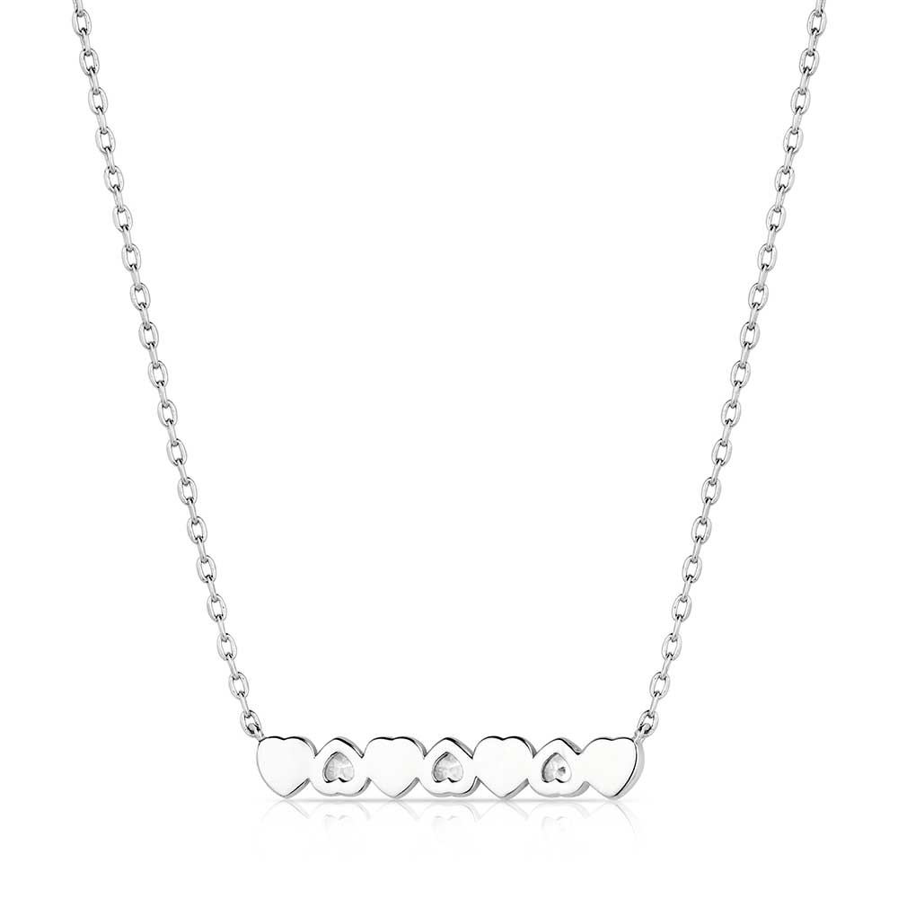 Montana Silversmiths Alternating Hearts Necklace