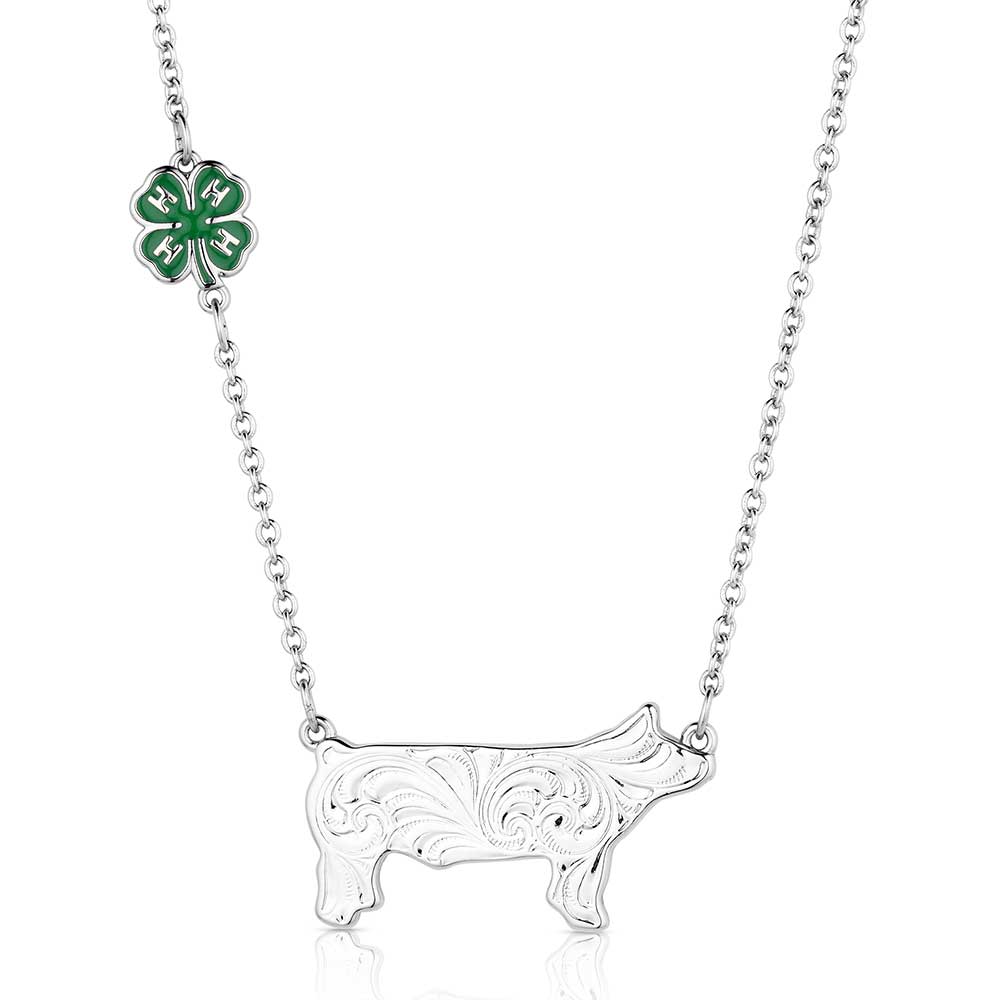 Montana Silversmiths 4-H Pig Showman Necklace