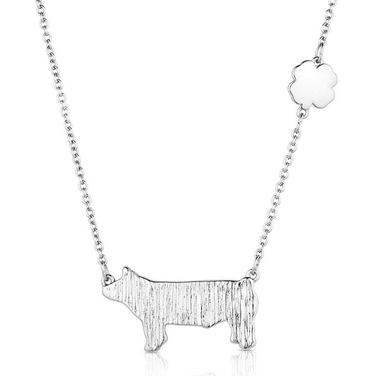 Montana Silversmiths 4-H Pig Showman Necklace