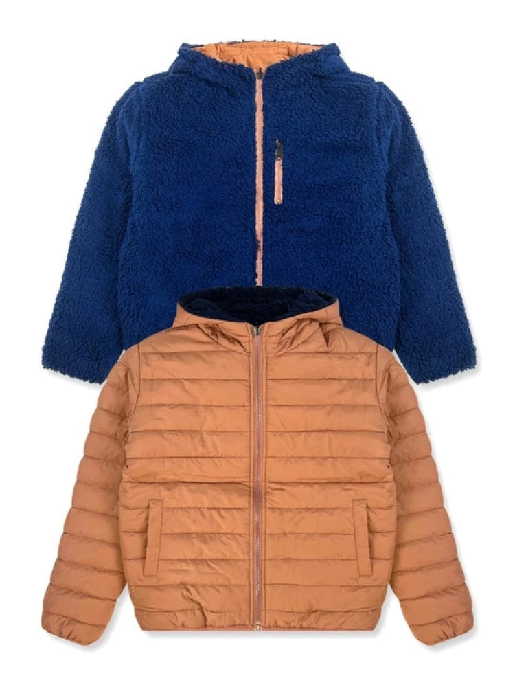 Boy's '2 IN 1' Reversible Coat