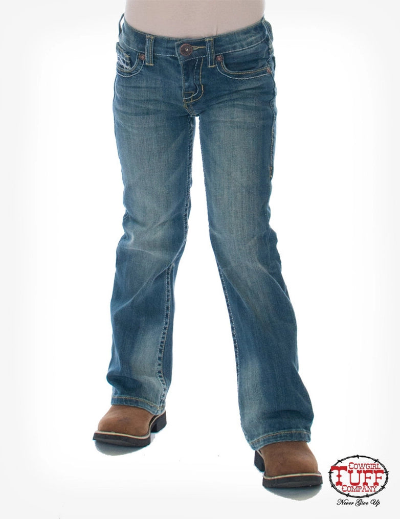 Cowgirl Tuff Girl's Don't Fence Me in Jean