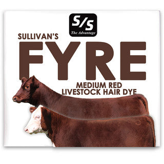 FYRE Medium Red Livestock Dye