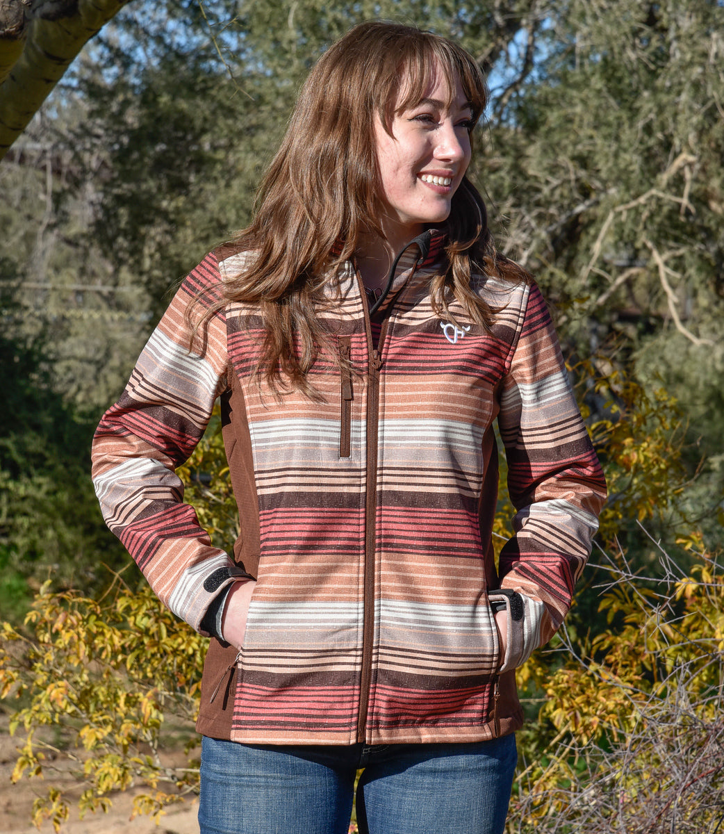 Ladies Soft Shell Desert Serape Jacket
