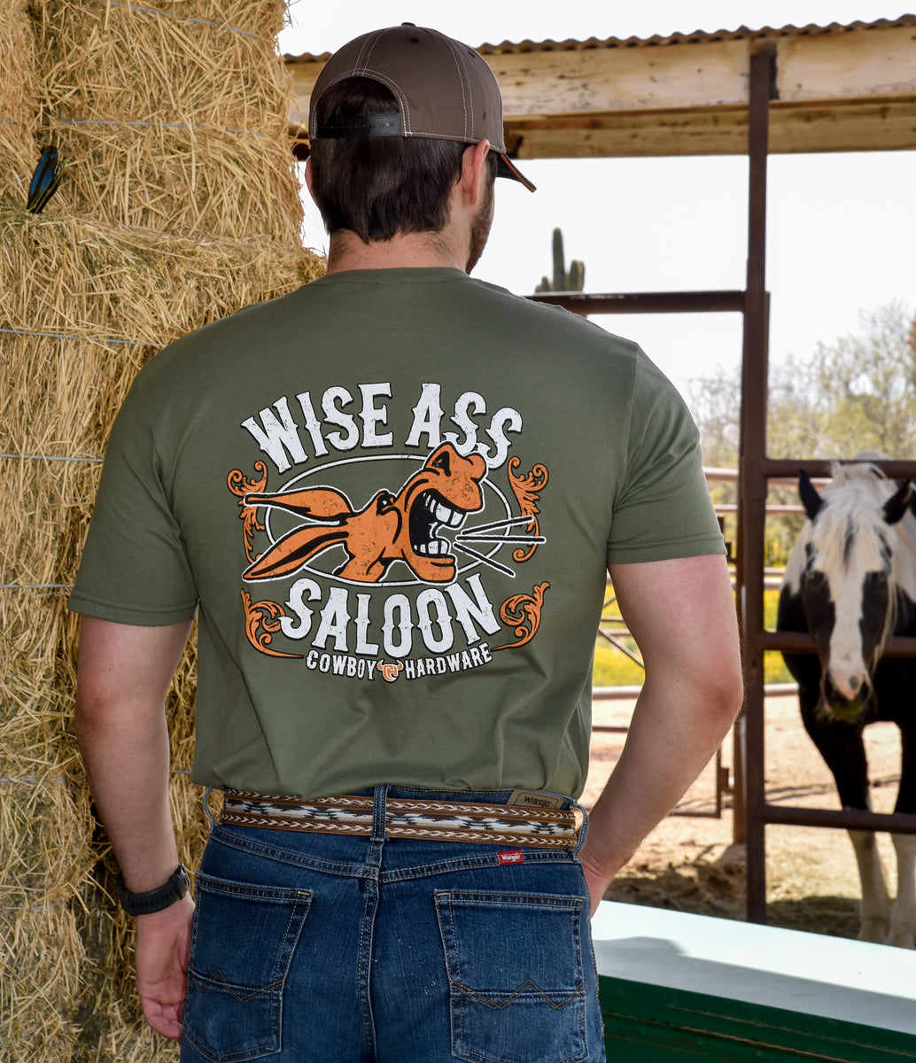 Men's Cowboy Hardware 'Wise Ass Saloon' T-Shirt