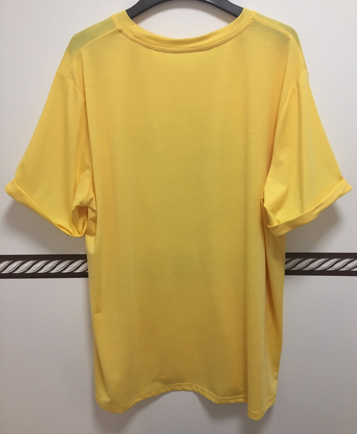 SALE Women's Yellow Aztec Bull Skull Shirt