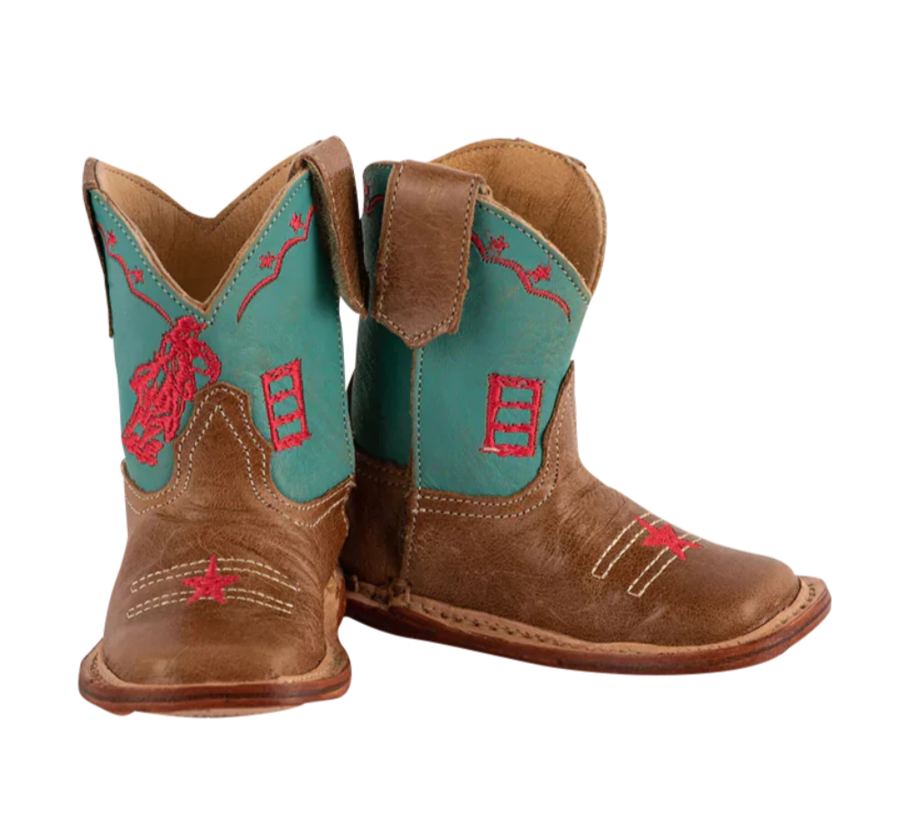 Infants Roper Barrel Racer Cowbabies Cowboy Boots