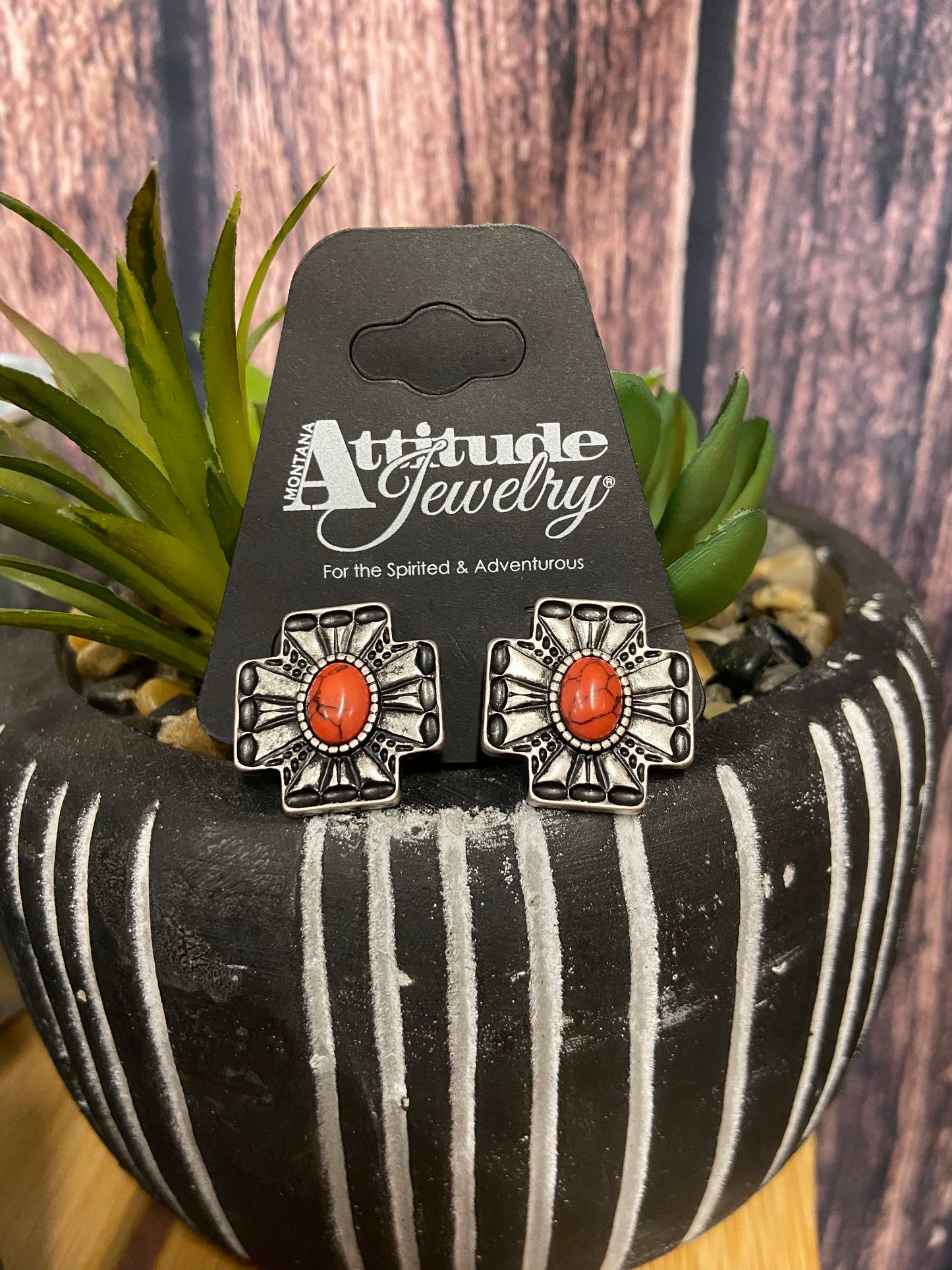 Montana Silversmiths Western Blooms Earrings