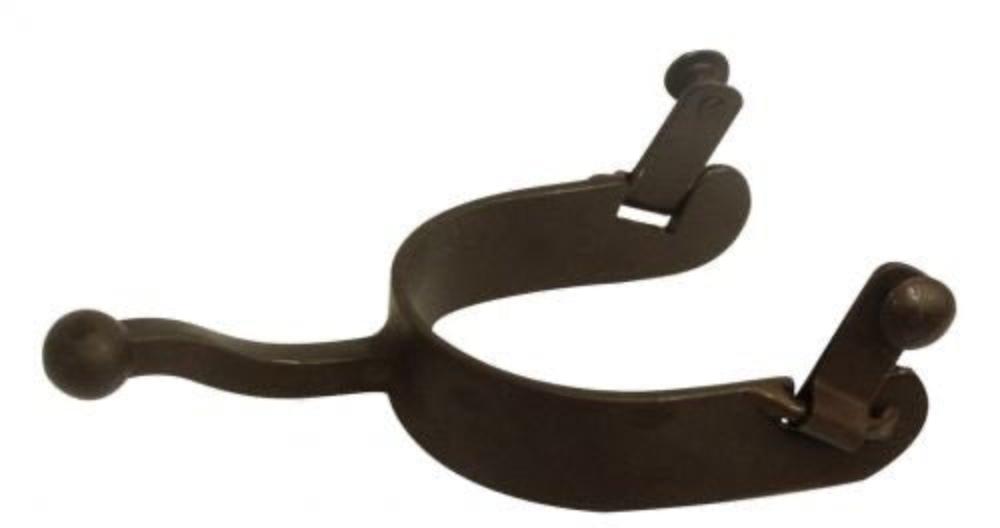 Antique Brown Equitation Ball Spur