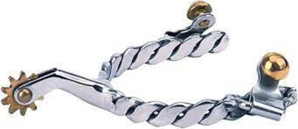 Weaver Leather Twisted Roping Youth Spurs