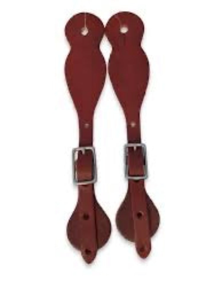 Hud Roberts Latigo Leather Adult Spur Straps