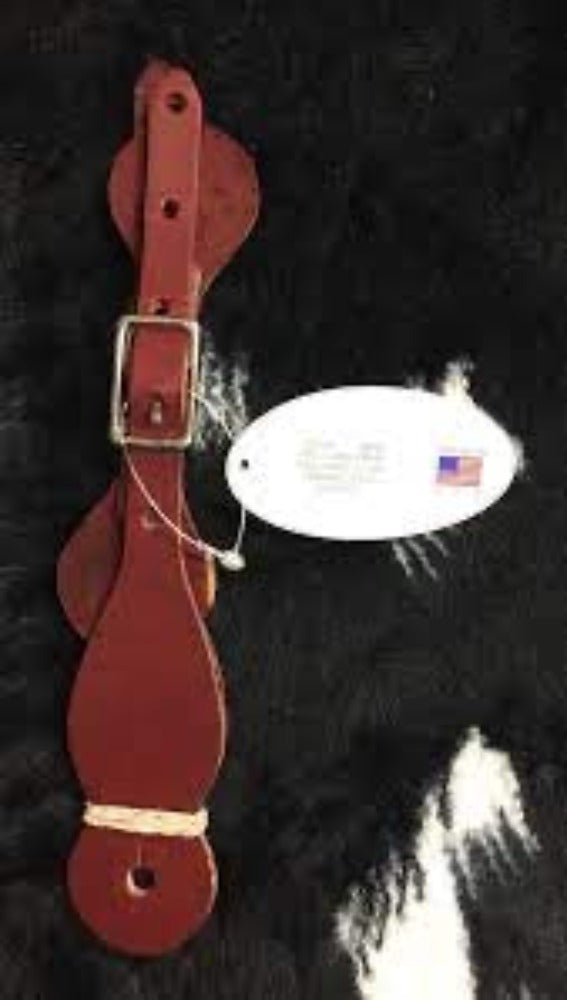 Hud Roberts Latigo Leather Adult Spur Straps