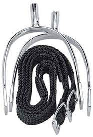 Never Rust English Spurs & Straps