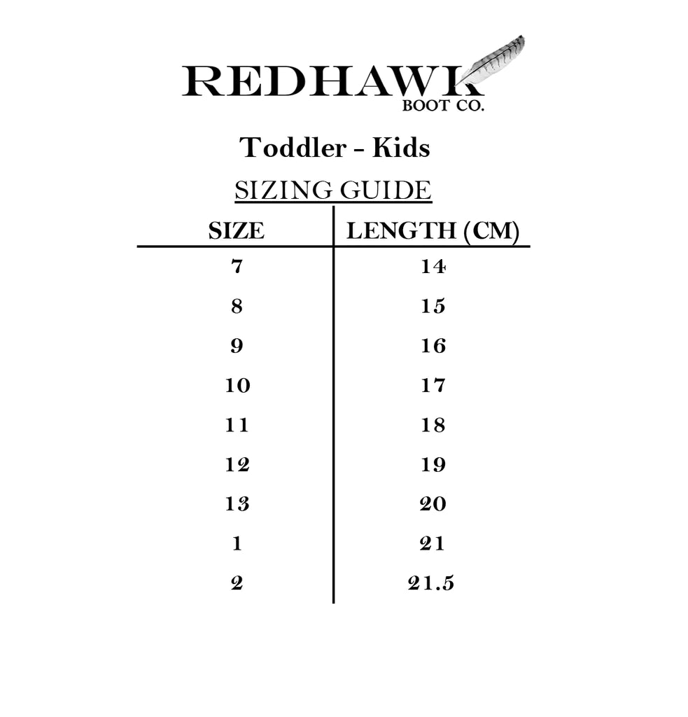 Youth size Redhawk 'Patchwork' Western Boots